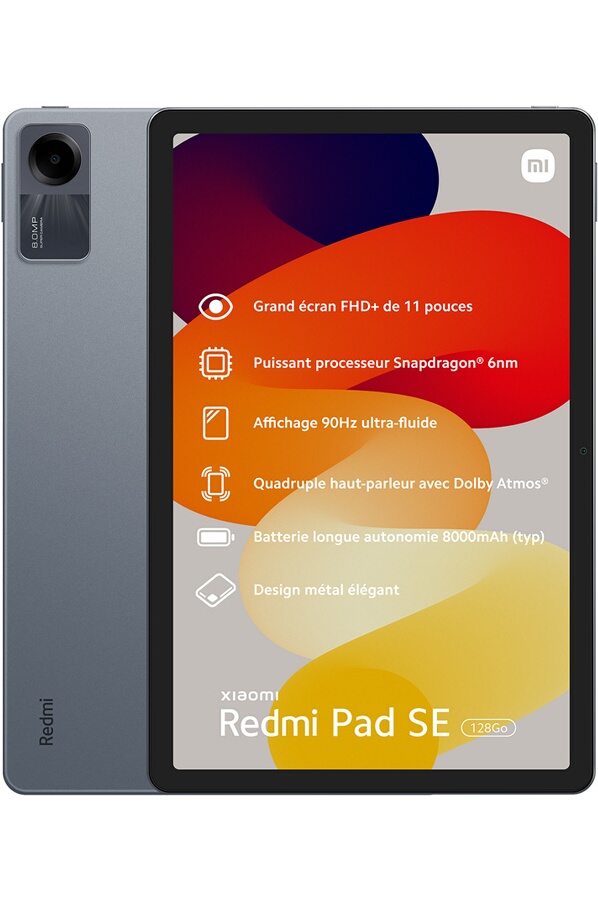 Xiaomi REDMI PAD SE 128Go Noir