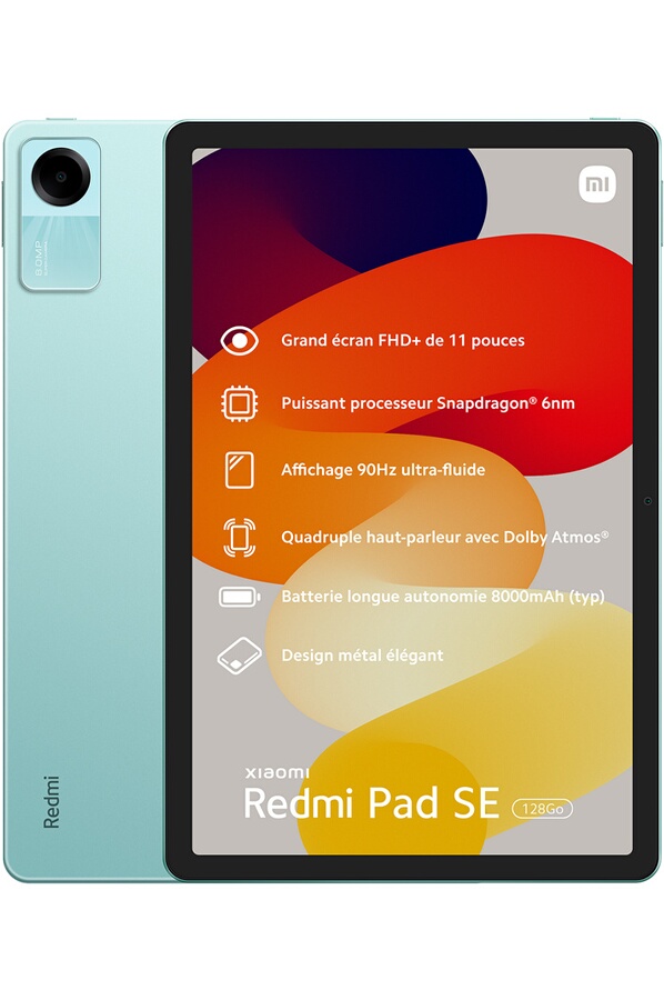 Xiaomi REDMI PAD SE 128Go Vert