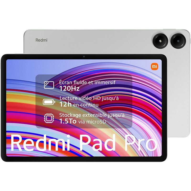 Xiaomi tablette android redmi pad pro vert 128go