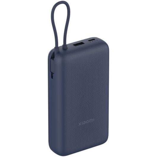 Xiaomi 33w Power Bank 20000mah (câble intégré) Bleu 20000mah