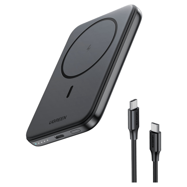 UGREEN Batterie Ext Sans Fil Qi 7,5W 5000mAh Crème *25207