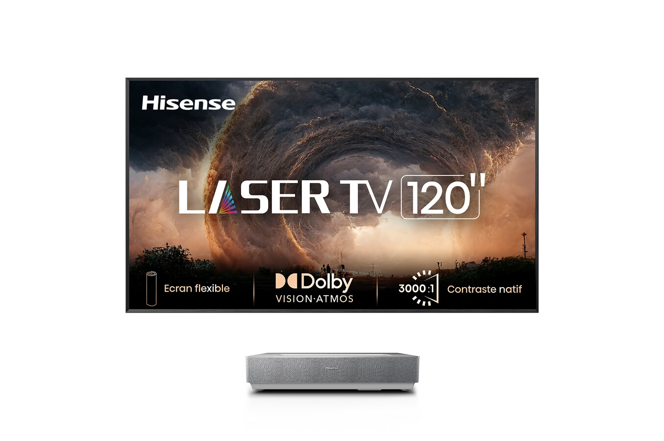 HISENSE 120L5ND Laser TV 4K Gris