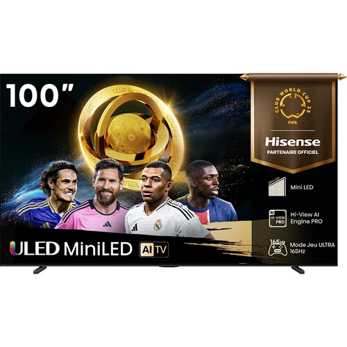 HISENSE Mini 4K UHD 100U7Q 253 cm 2025