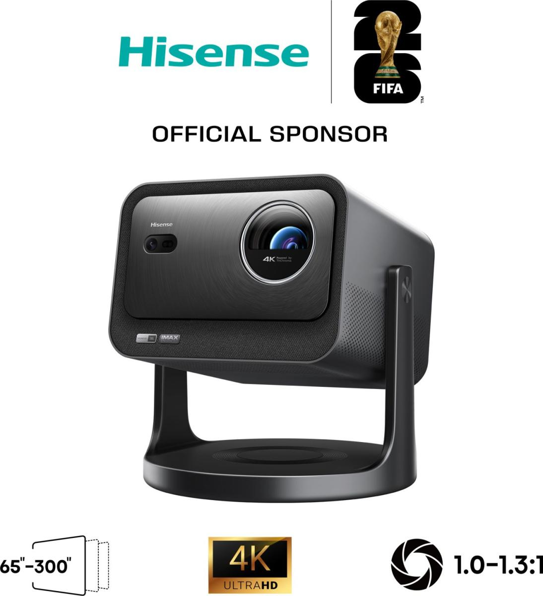 HISENSE C3 Laser 4K Gris et Noir