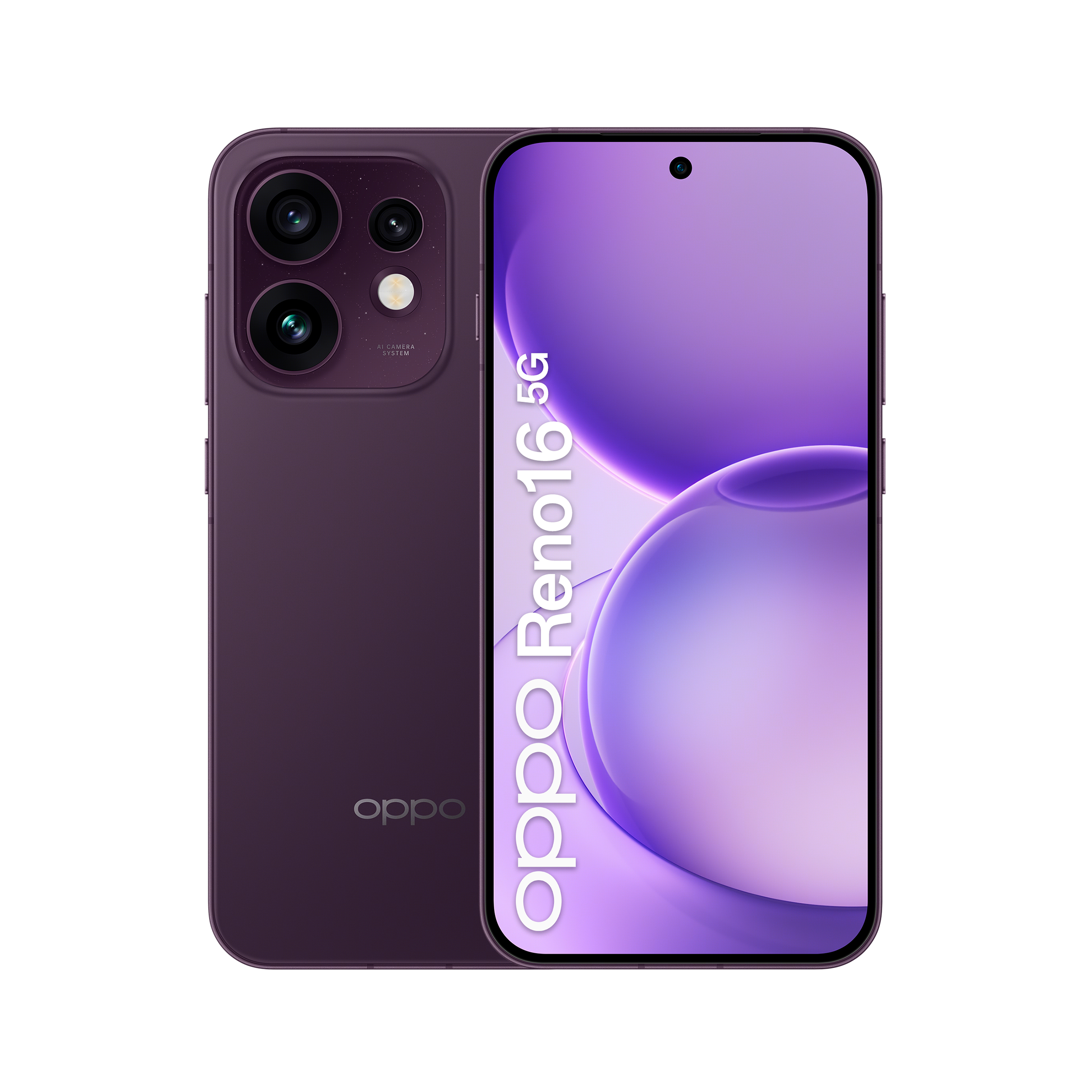 OPPO Reno16 5G Noir Violet (8 Go / 512 Go)