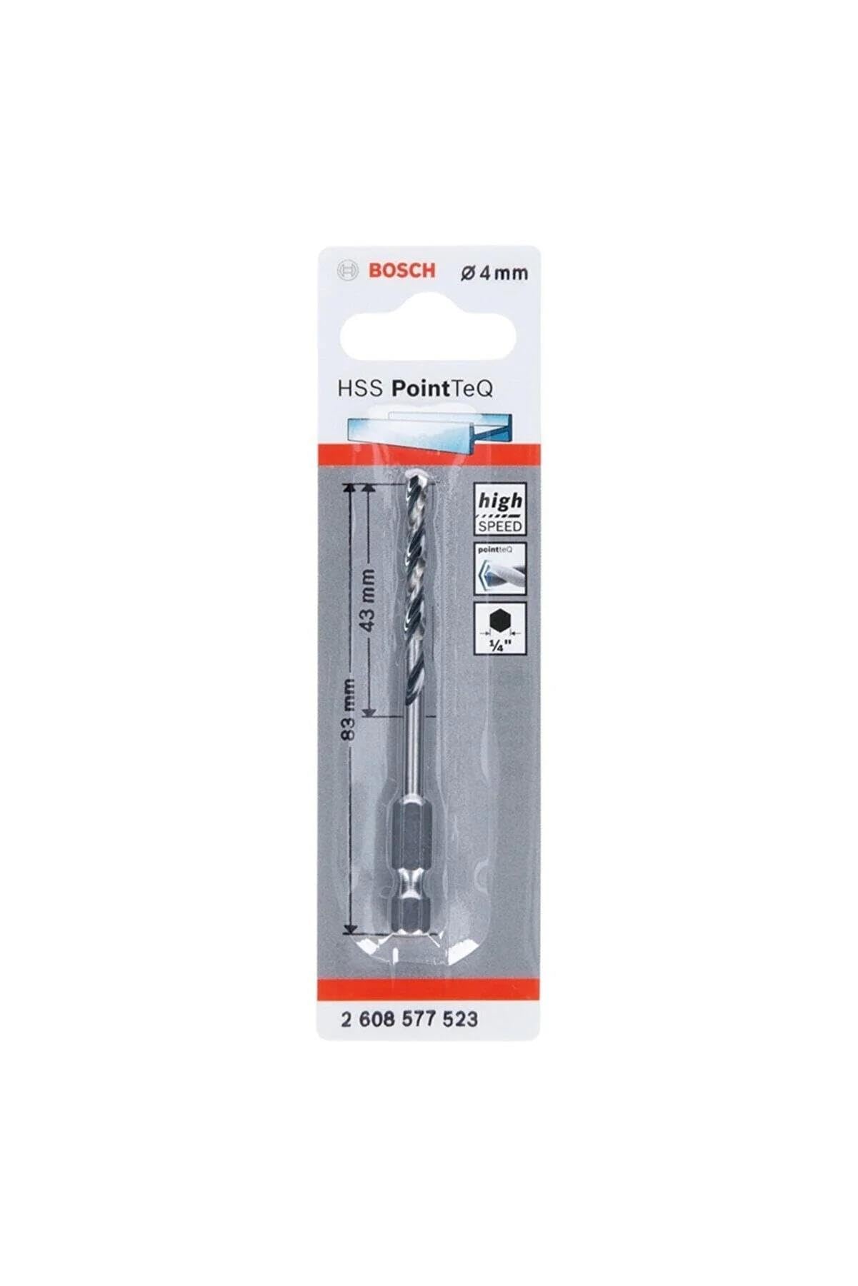 Bosch Foret hélicoïdal HSS PointTeQ Hex