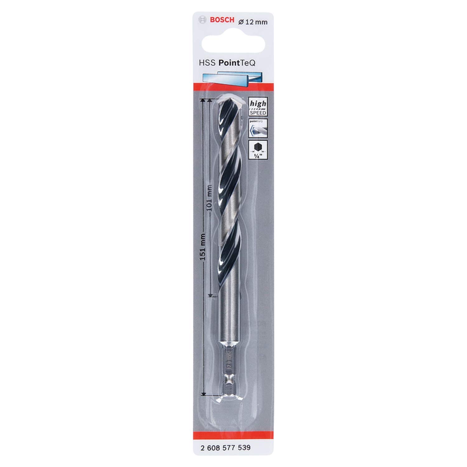Bosch Professional Foret hélicoïdal HSS PointTeQ Hex