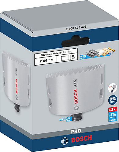 Bosch Trépan pro pour multi-matériaux Ø.86mm