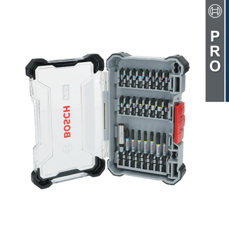 Bosch Coffret de 23 embouts de vissage Pro Impact + 1 porte-embouts