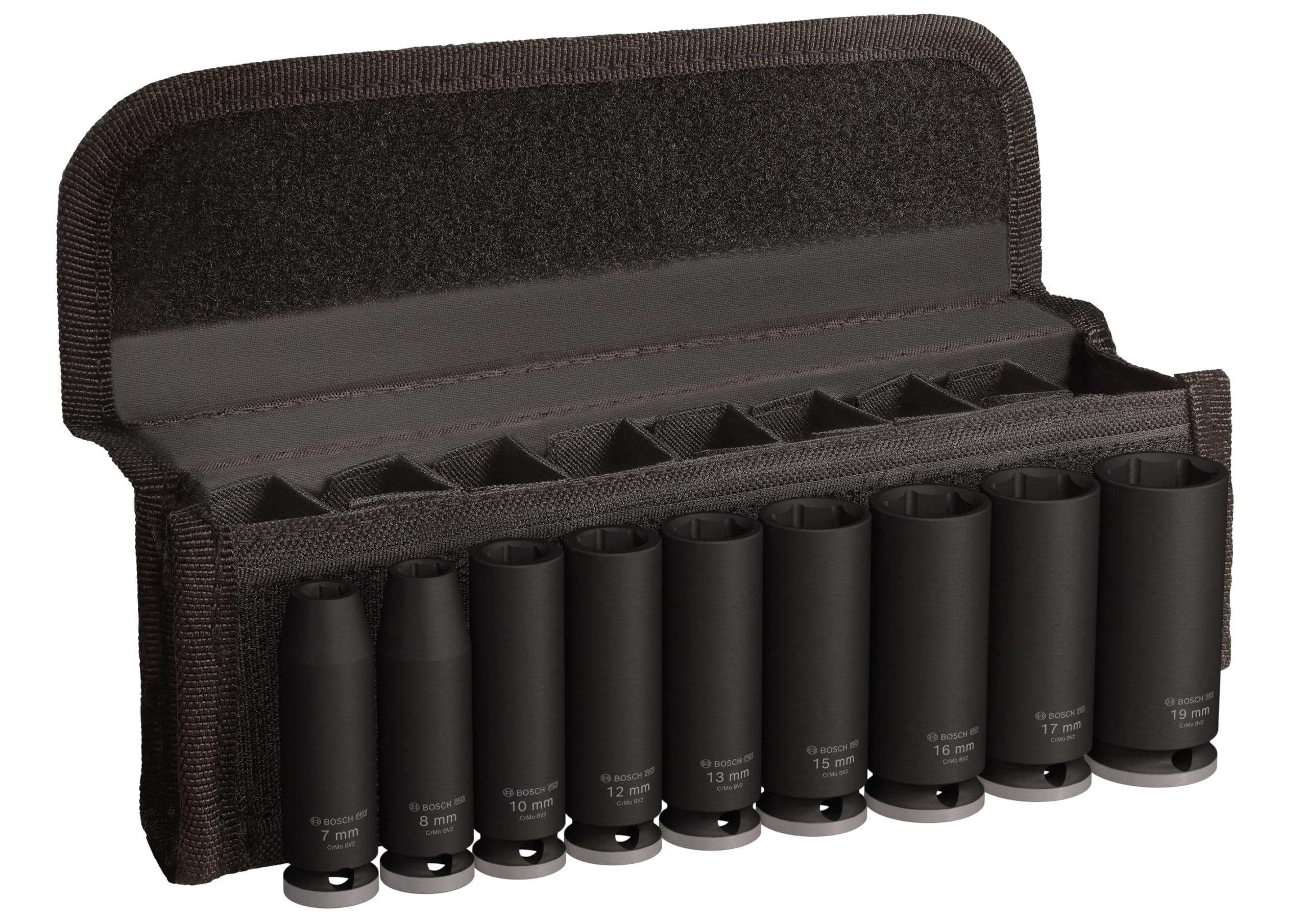 Bosch PRO Impact Steckschlüsseleinsatz-Set 3/8