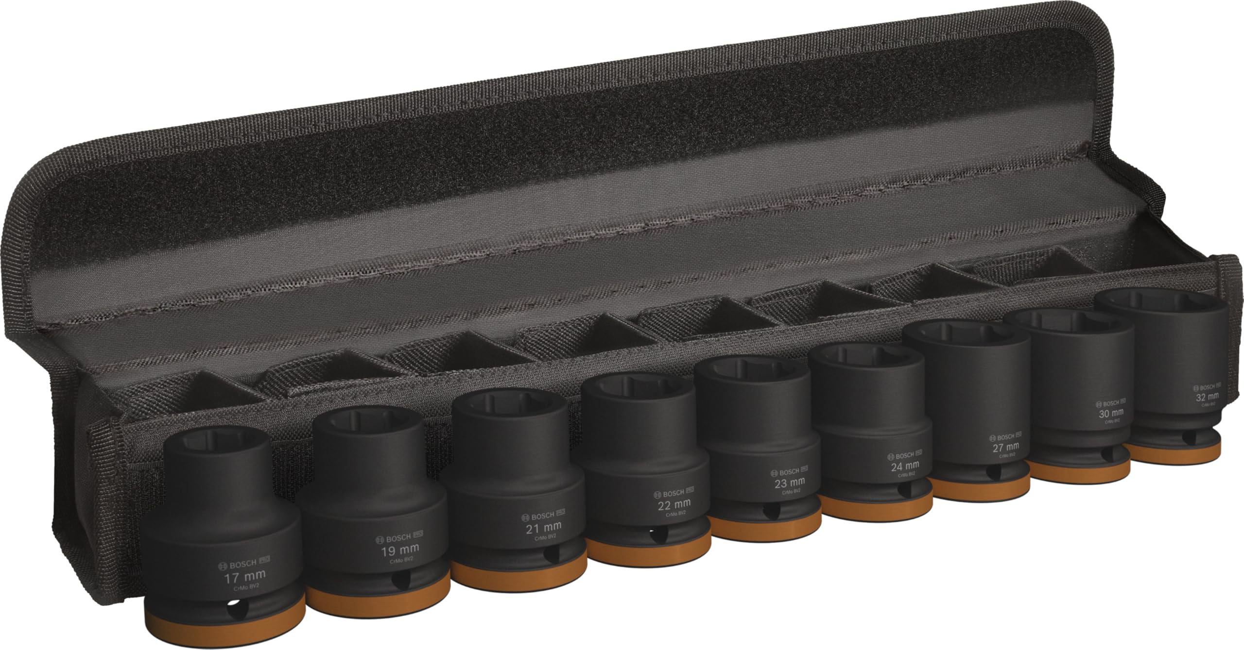 Bosch PRO Impact Steckschlüsseleinsatz-Set 3/4