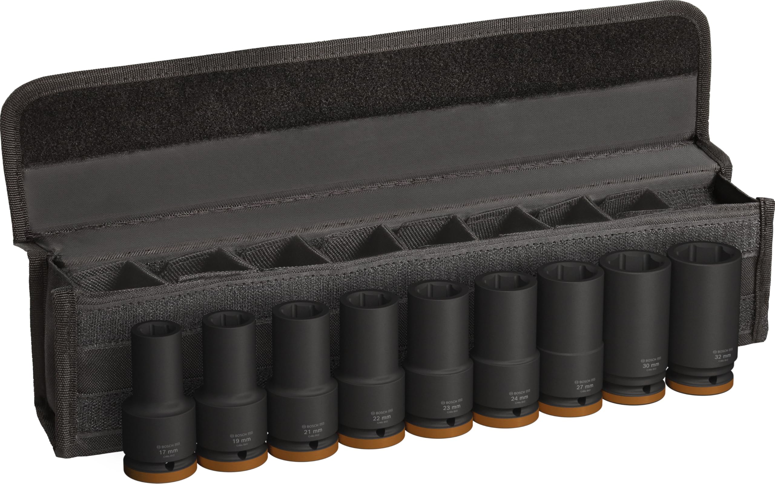 Bosch PRO Impact Steckschlüsseleinsatz-Set 3/4