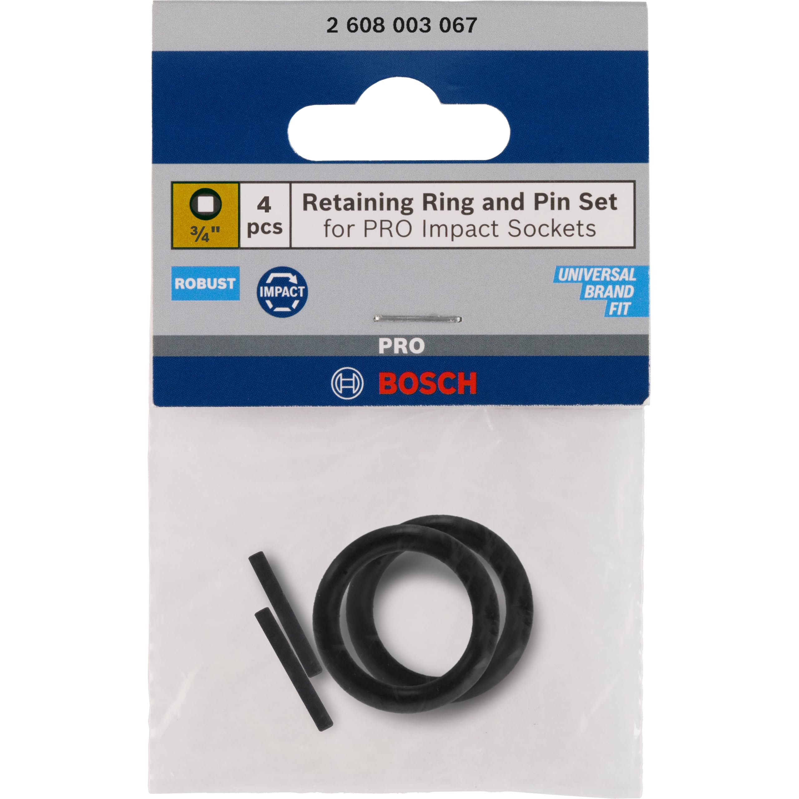 Bosch Set Haltering et Stift