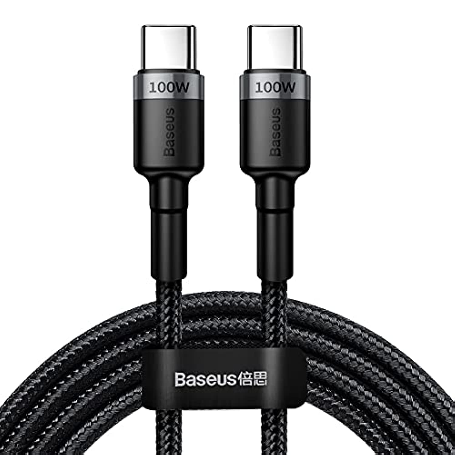 Baseus Cable Cafule USB 3.0 type C M/M 2m 100W (Noir)