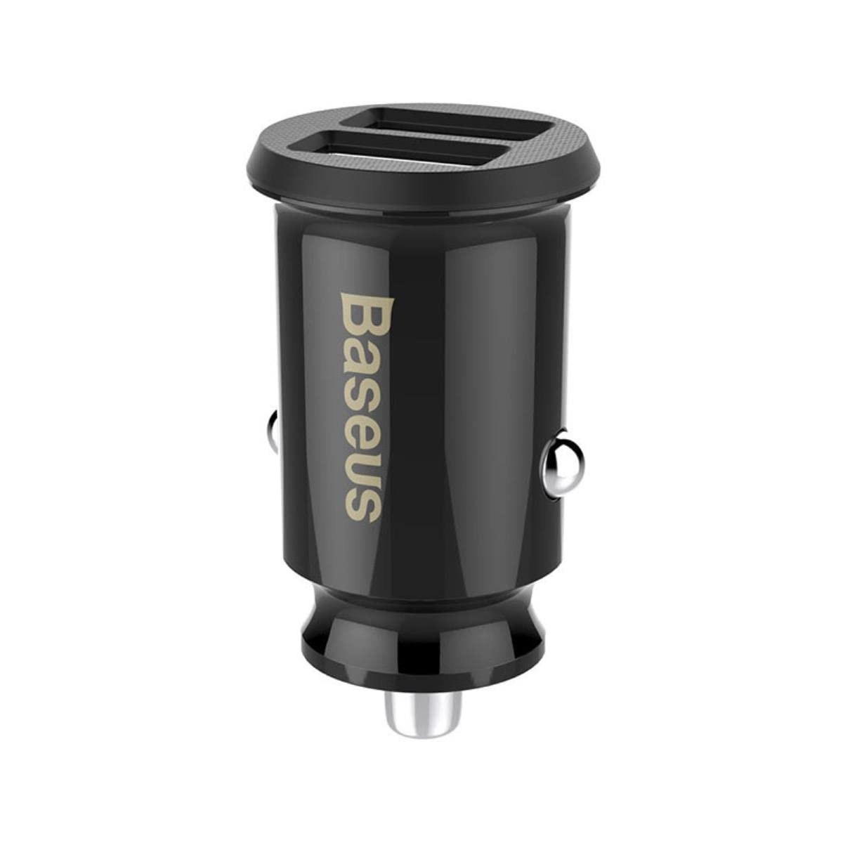 Baseus Chargeur de voiture Allume Cigare 2xUSB Noir (3,1A)