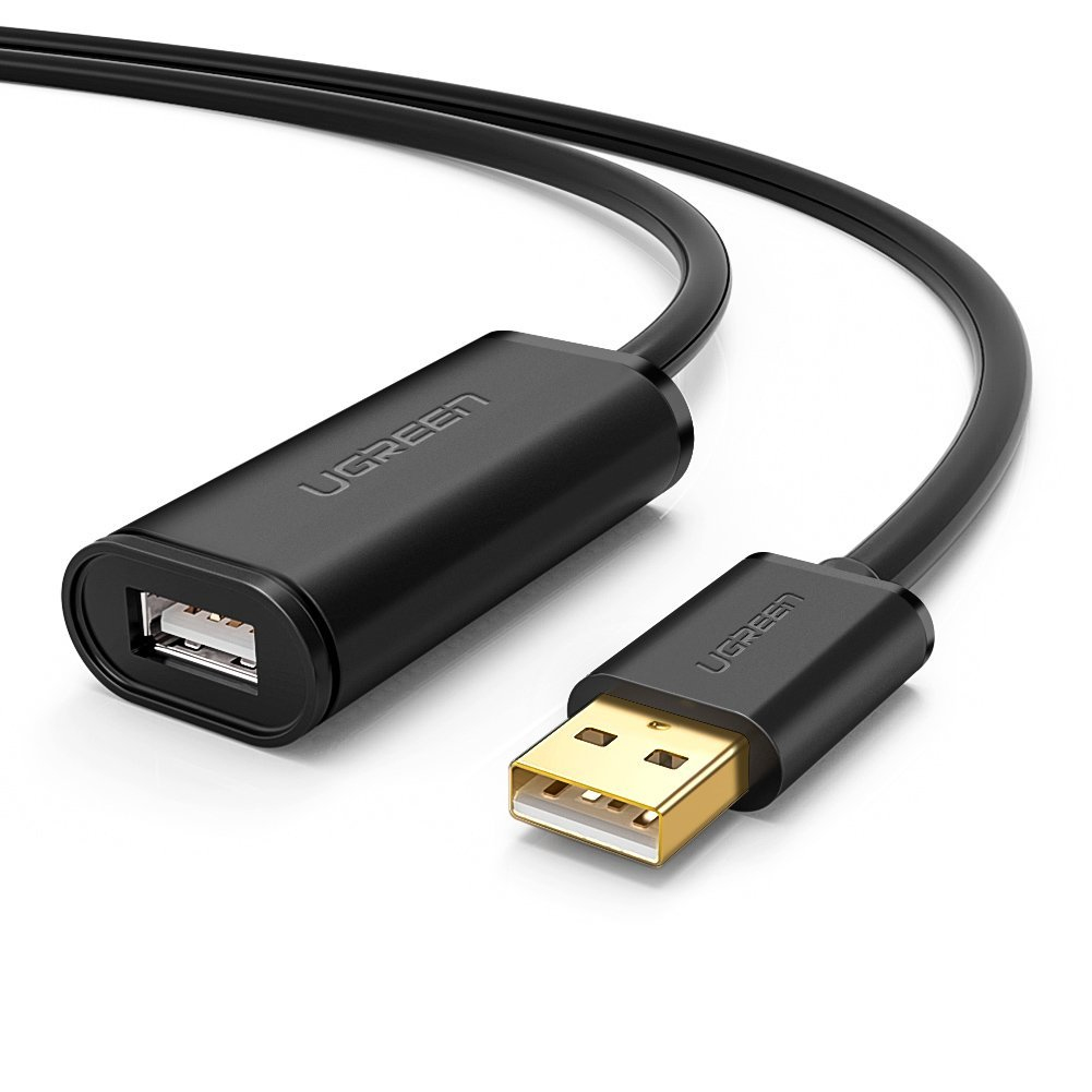 UGREEN Câble USB-A Mâle vers USB-A Femelle/5m/Noir