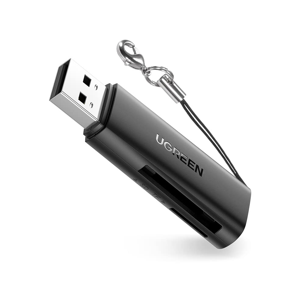UGREEN USB 3.0/Lecteur SD/MicroSD/512Go/Noir