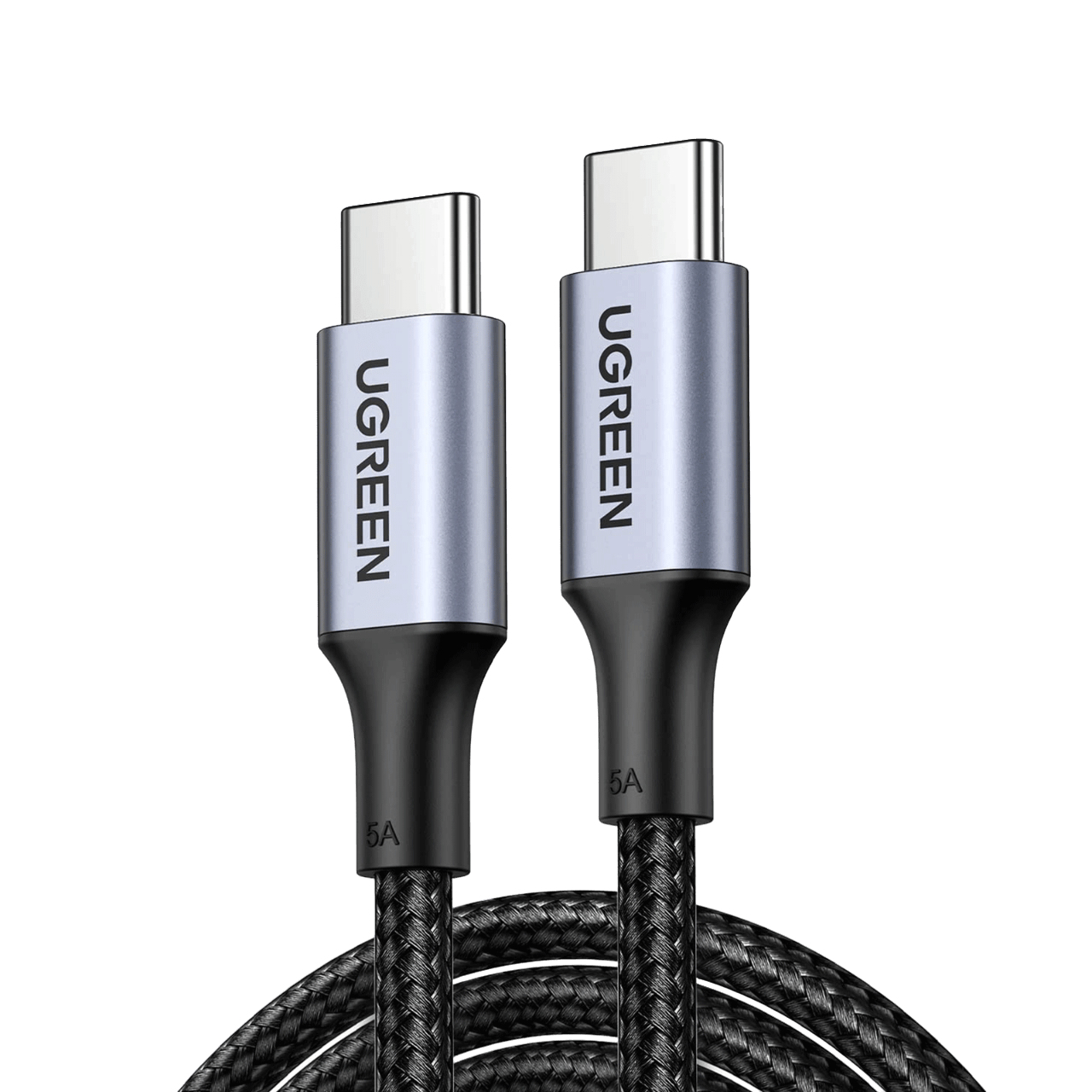 UGREEN Câble USB-C vers USB-C/100W/Tressé/3m/Noir