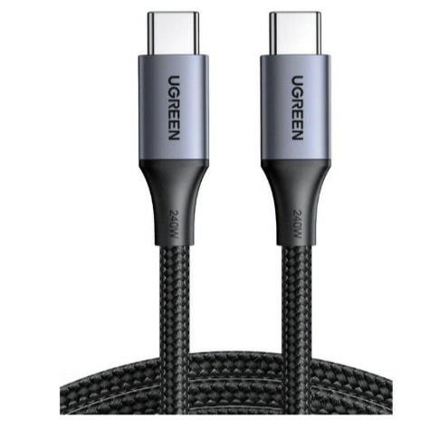 UGREEN Câble USB-C vers USB-C/240W/Tressé/2m/Noir