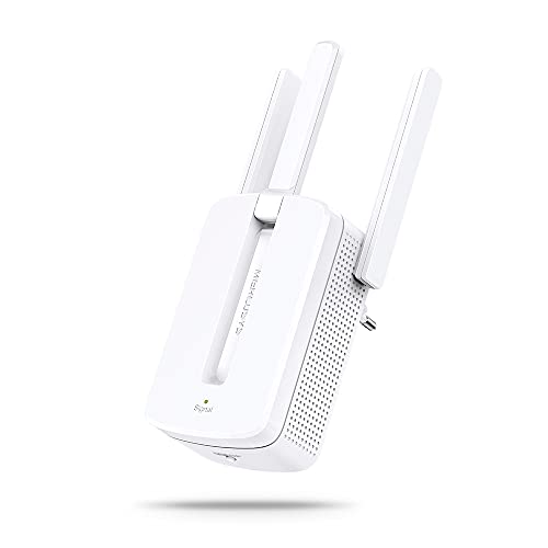 Mercusys Range Extender Wifi N300 Vitesse 300 Mbps at 2.4 GHz 3 antennes externes fixes p