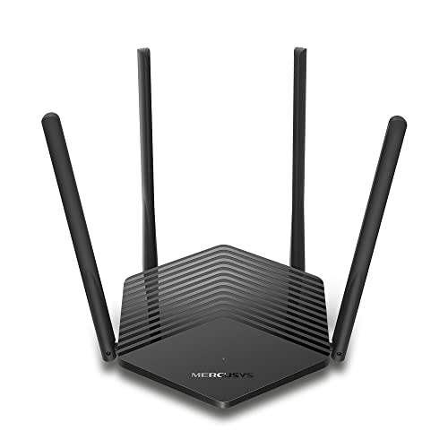 Mercusys Routeur Wi-Fi 6 Dual-Band AX1500 Vitesse 300 Mbps (2,4 GHz) + 1201 Mbps (5 GHz)