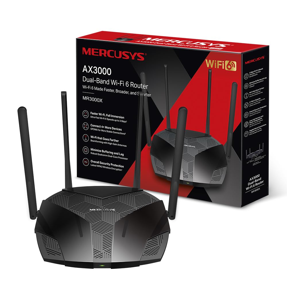 Mercusys Mercusys WL-Router MR3000X (AX3000/Dual-Band)