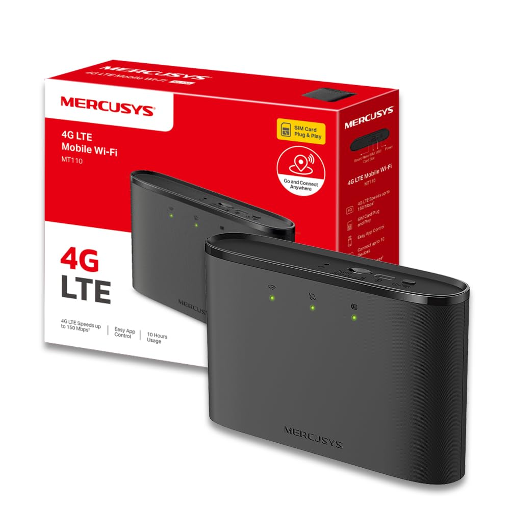 Mercusys Mercusys WL-Router MT110 4G LTE Mobile Wi-Fi