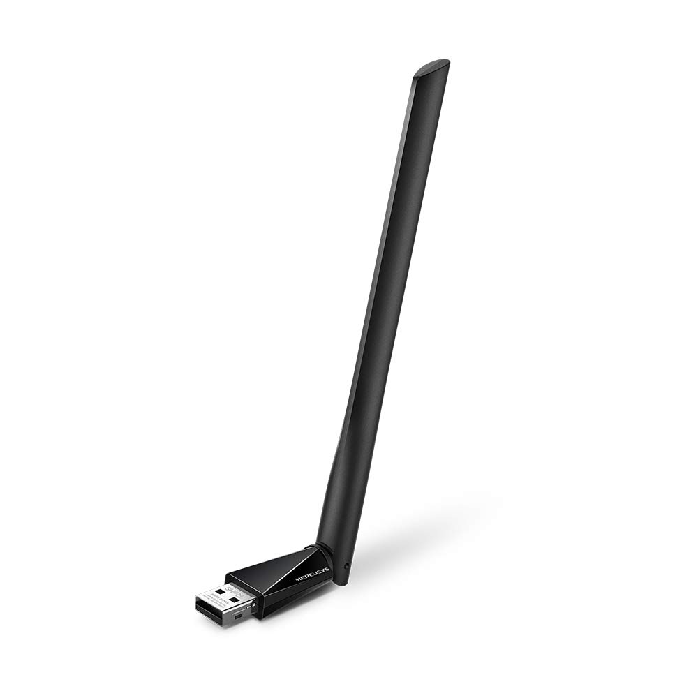 TPLINK MERCUSYS MU6H AC650 High Gain WiFi Dual Band USB Adapter USB 2.0 External antena 5dBi