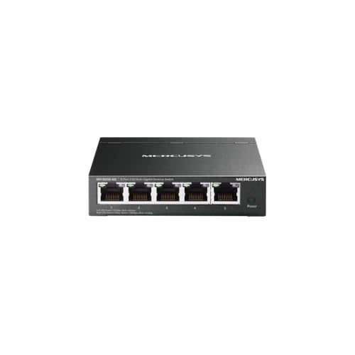 Mercusys Mercusys MS105GS Switch de bureau 5 ports Gigabit boitier mÃ©tal
