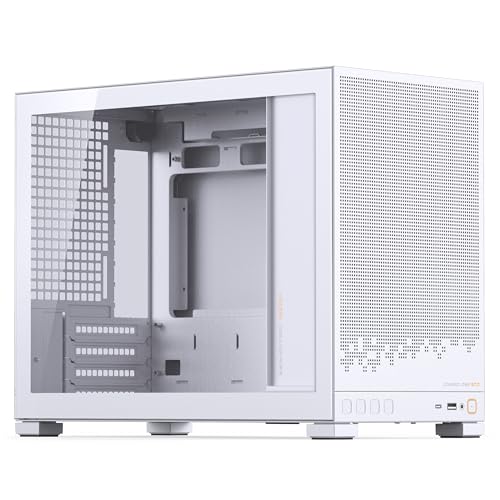 Jonsbo D32 STD White PC-Gehäuse, Mini-Gehäuse, mATX, Tempered Glass