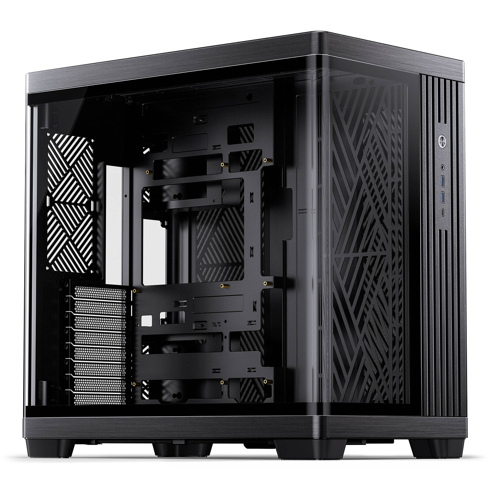 Jonsbo TK-4 Gehäuse, Midi-Tower, ATX, Tempered Glass