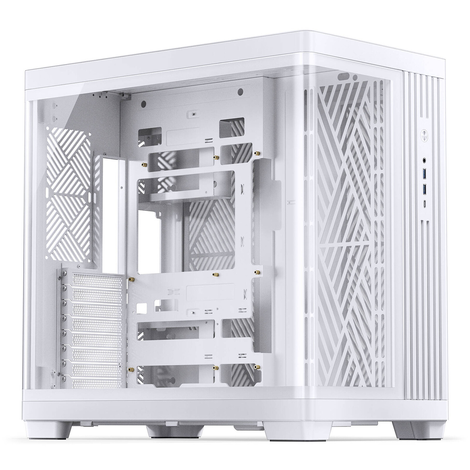 Jonsbo TK-4 Gehäuse, Midi-Tower, ATX, Tempered Glass