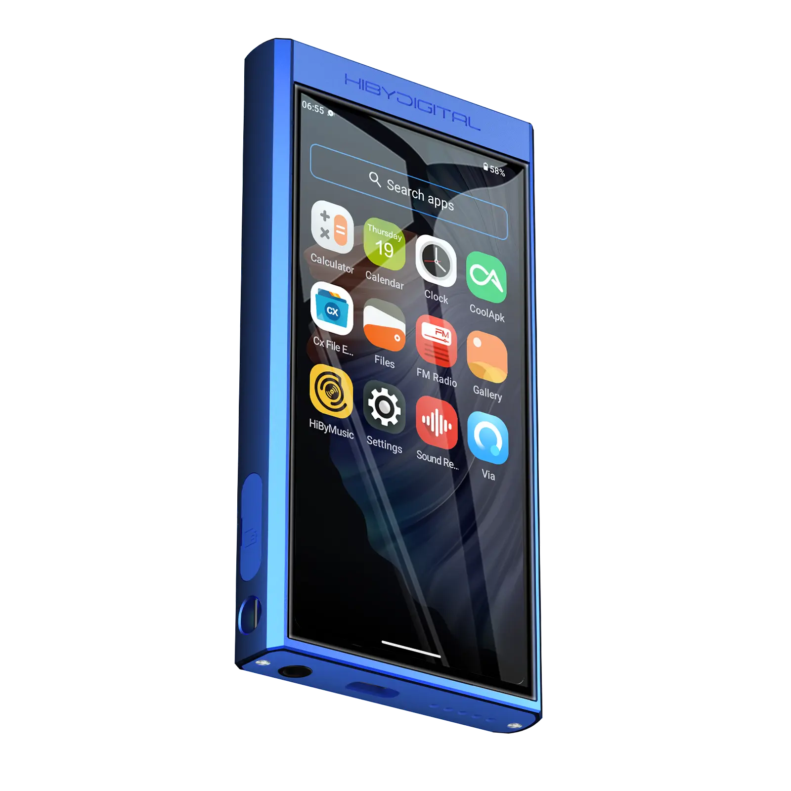 Hiby Digital M300 128 Bleu