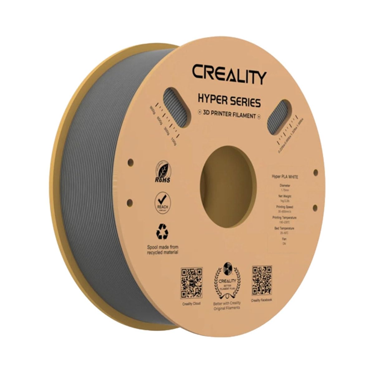 Creality Hyper PLA Filament Grey