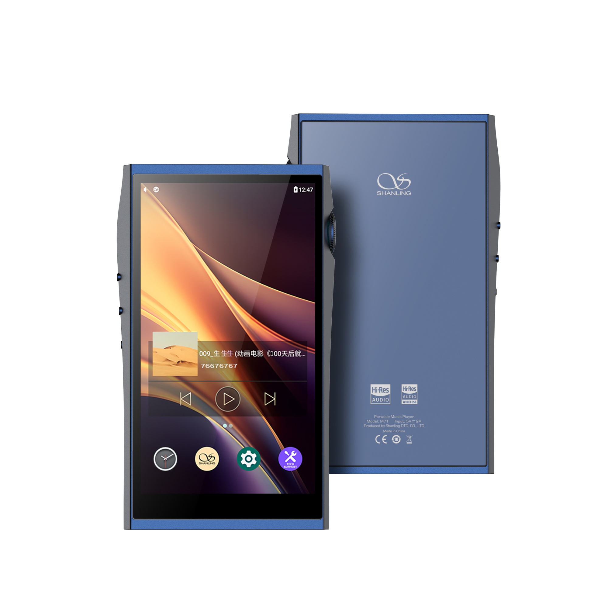 Shanling M7T Bleu