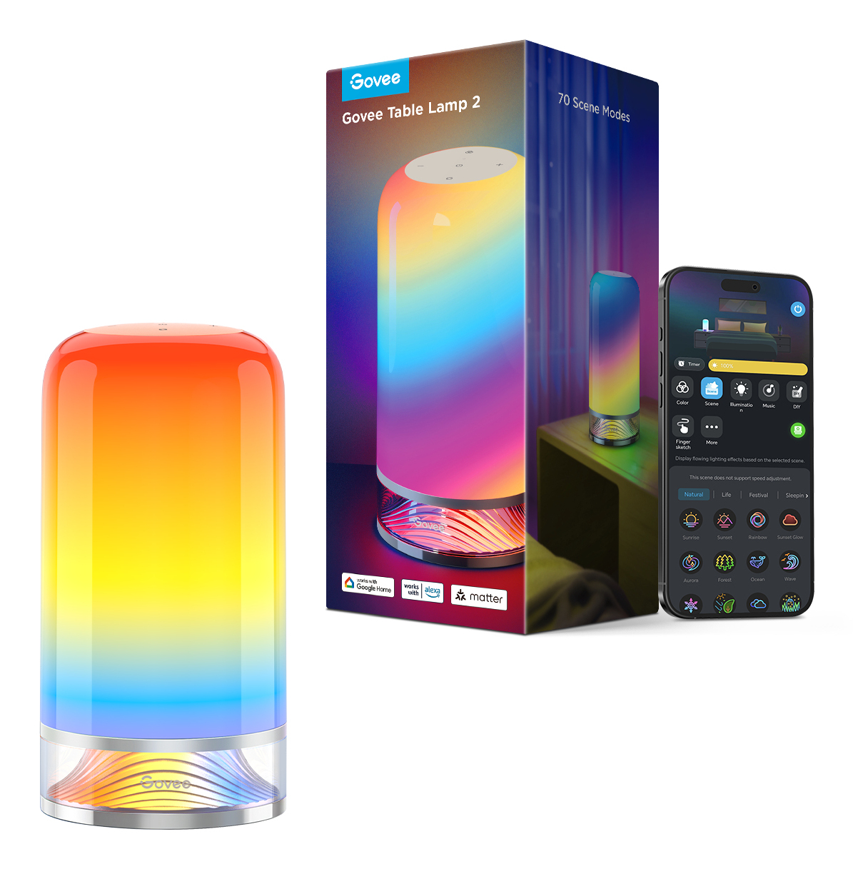 Govee RGBICWW Table Lamp