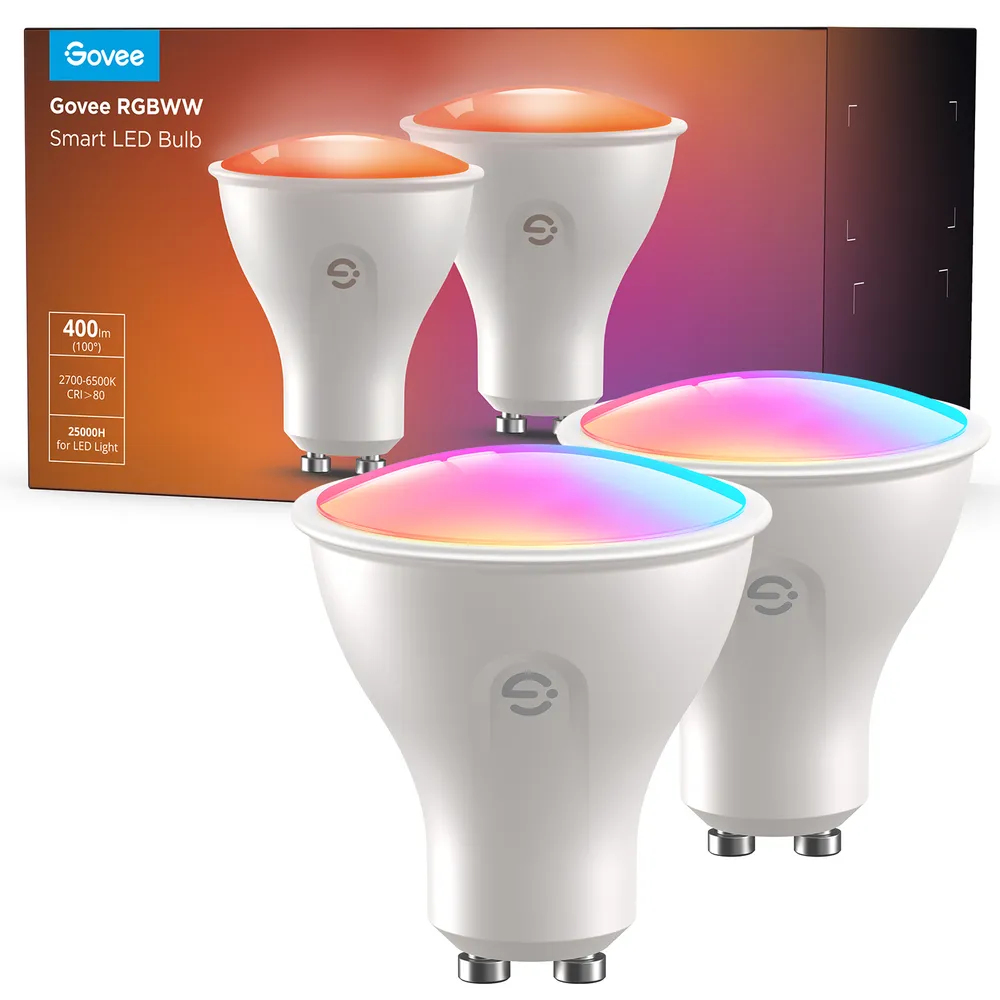 Govee RGBWW LED Bulb (2 Pack) GU10