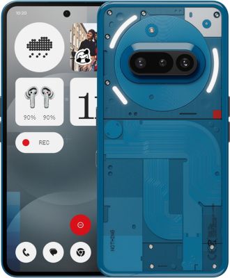 Nothing Smartphone  Phone (3a) Bleu Edition Limitée 256Go