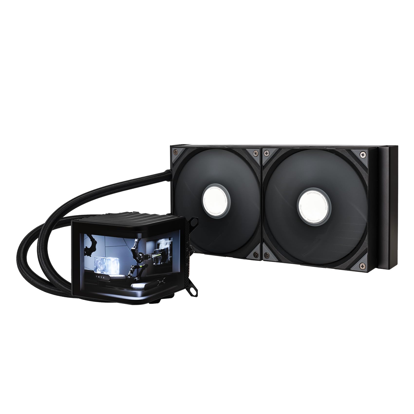 Trust Gaming Nom : Trust Gaming Kit Watercooling AIO Panorama - 280mm (Noir)