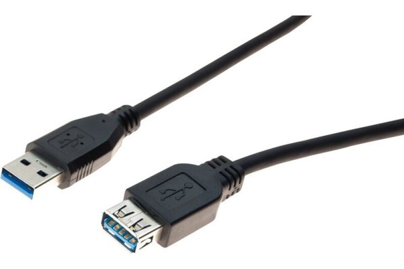 GENERIQUE RALLONGE USB 3.2 Gen1 A / A NOIR 3,0 M