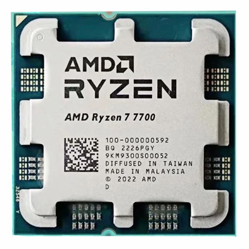 AMD Processeur Ryzen 7 7700 5,3 GHz Socket AM5