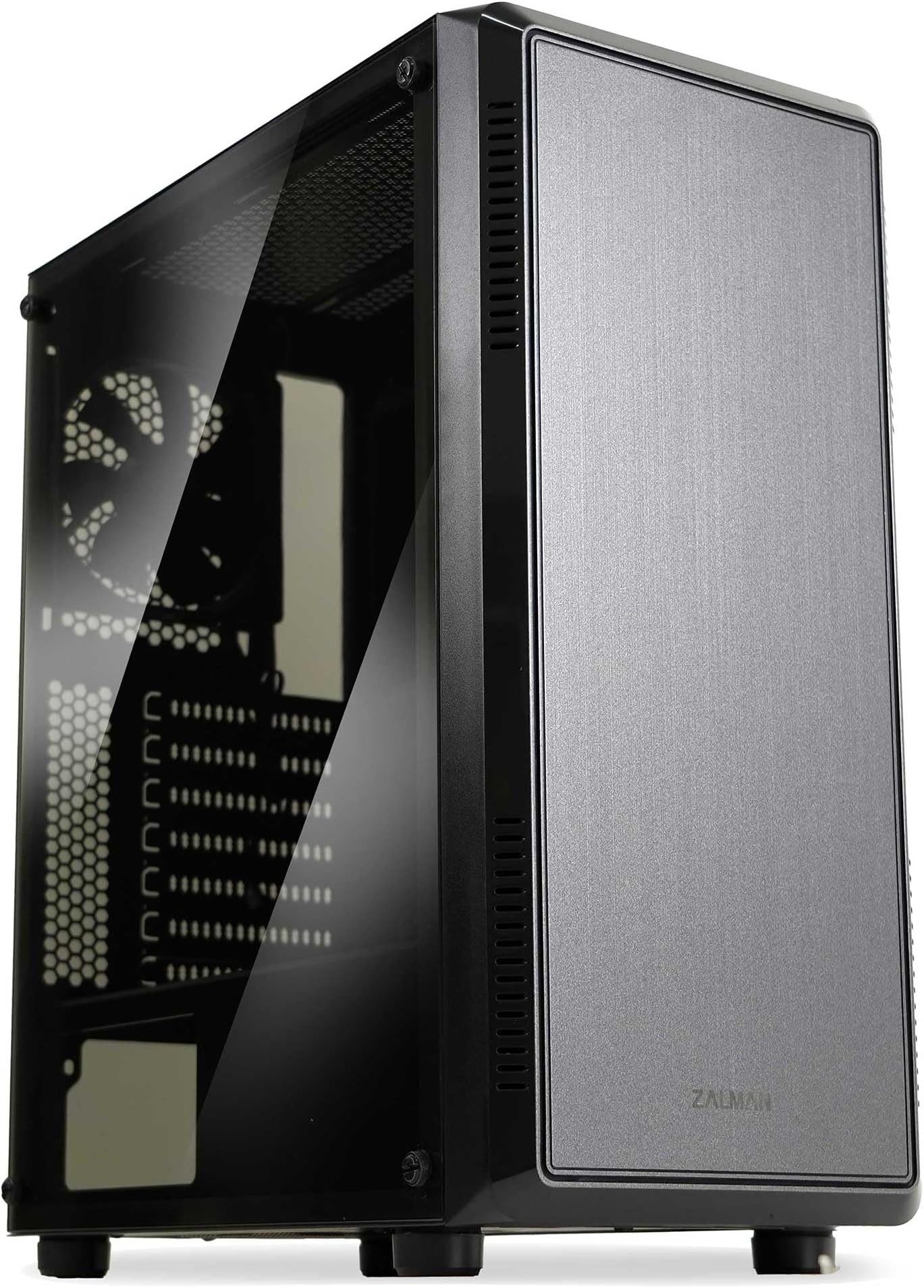 ZALMAN Boitier Mini Tour Micro ATX P30 V2 ARGB avec panneaux vitrés (Menthe)