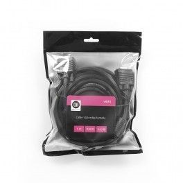 D2 Diffusion Rallonge VGA m le/femelle 5m noir