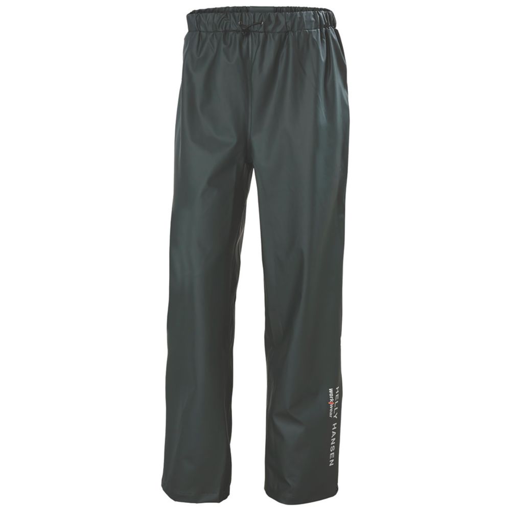 Helly Hansen Pantalon de travail imperméable Voss, noir, taille XL, longueur 86 cm