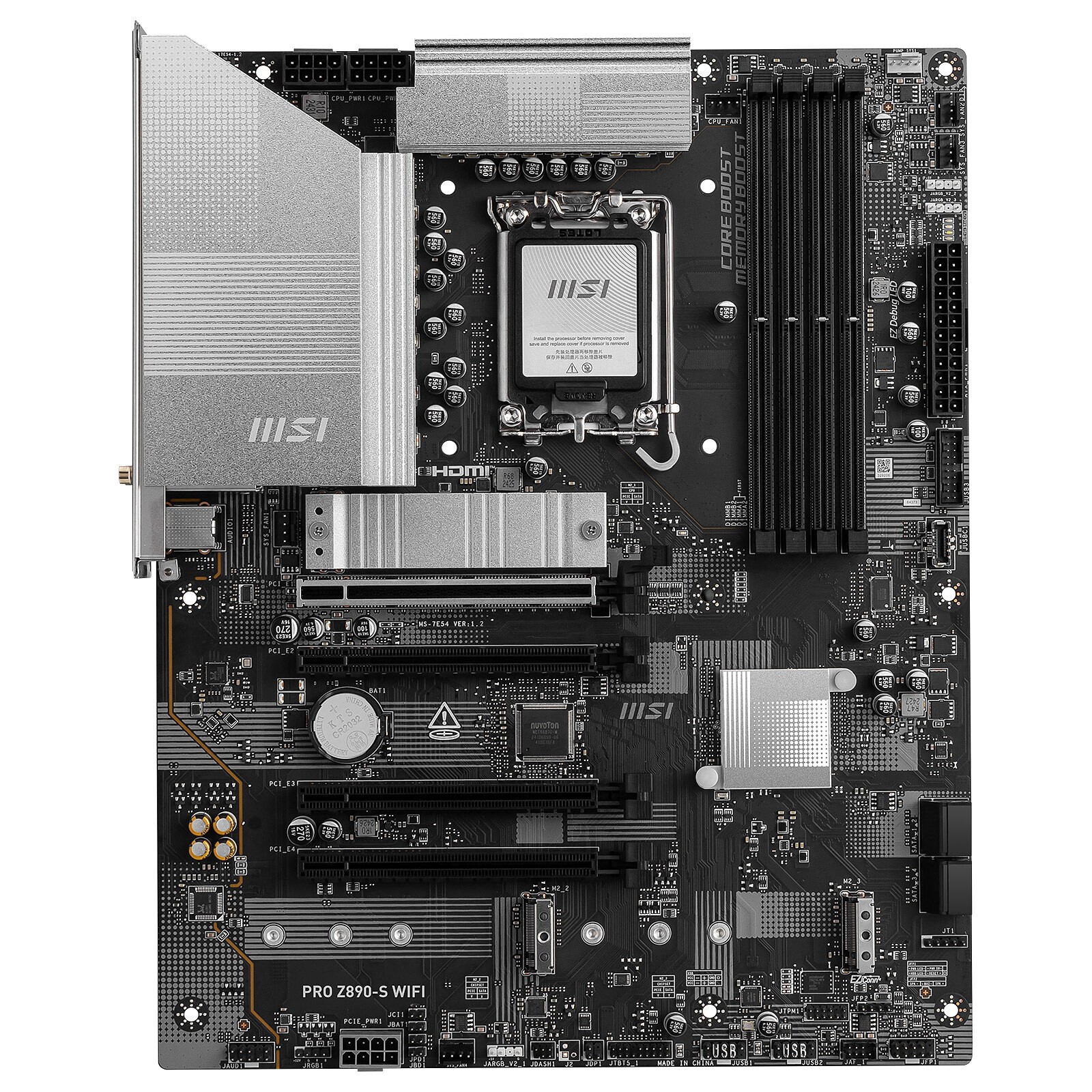 MSI Pro Z890-S WiFi6E           (Z890,S1851,ATX,DDR5)
