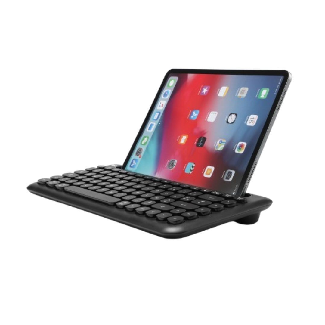 WE Clavier Bluetooth universel avec fonction support pour tablette/smartphone