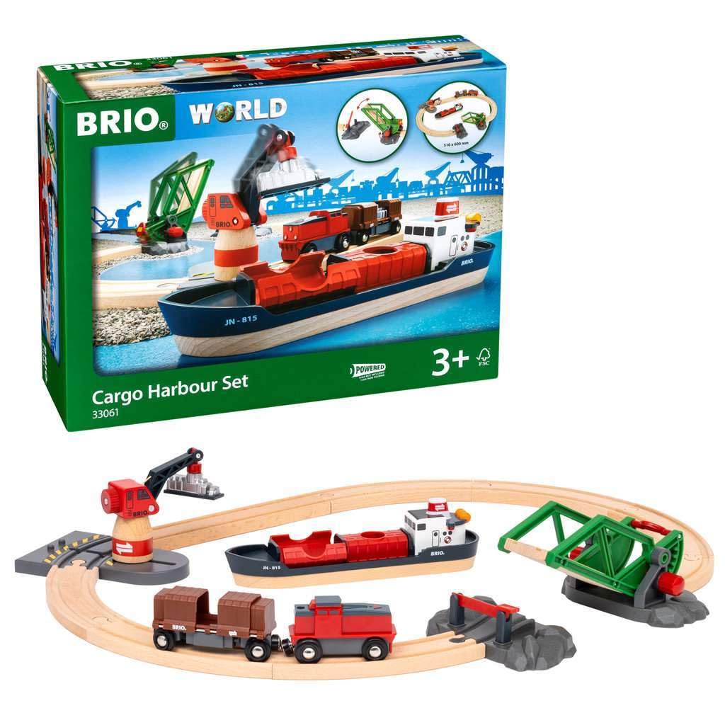 Brio World Container Hafen Set