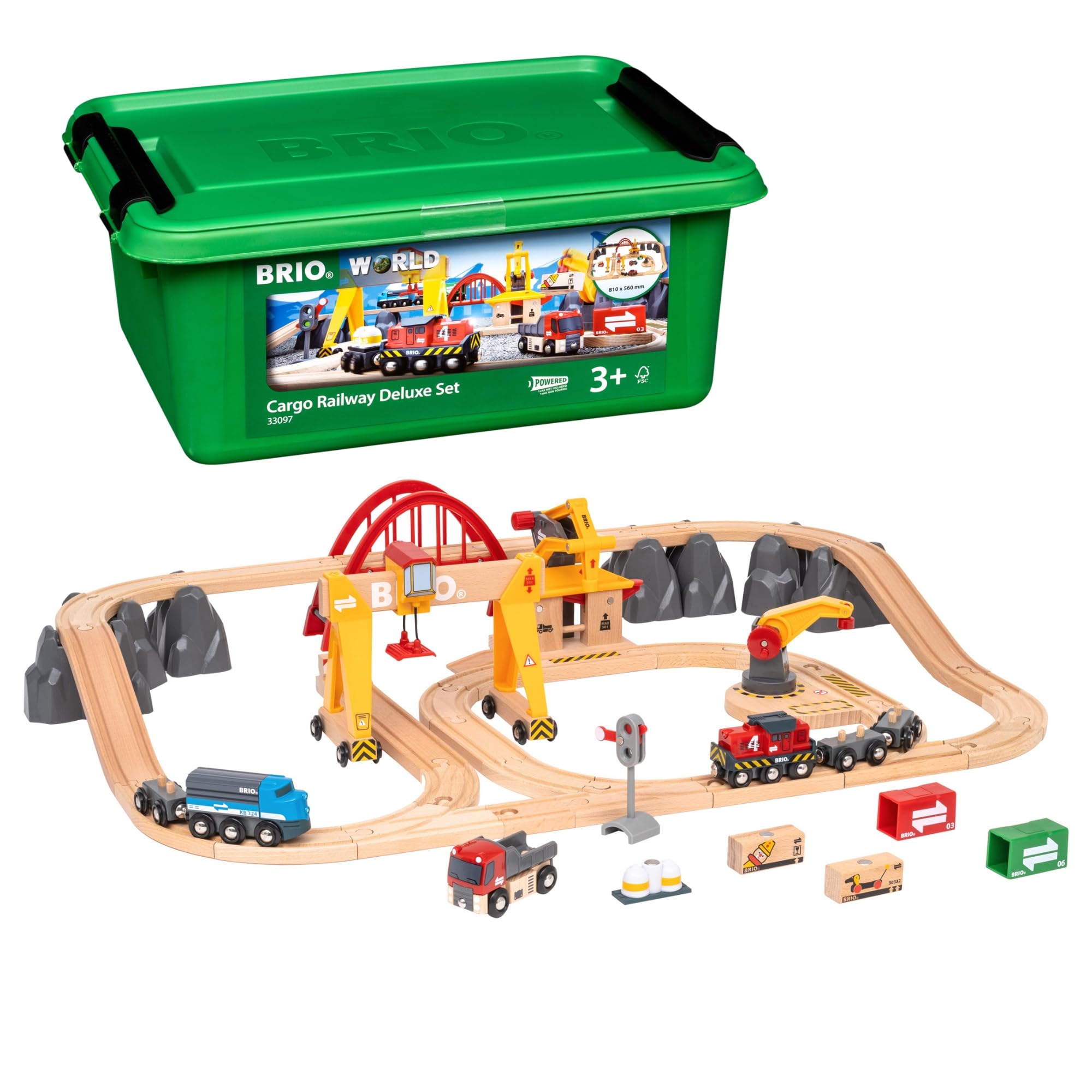 Brio World Frachten Set Deluxe