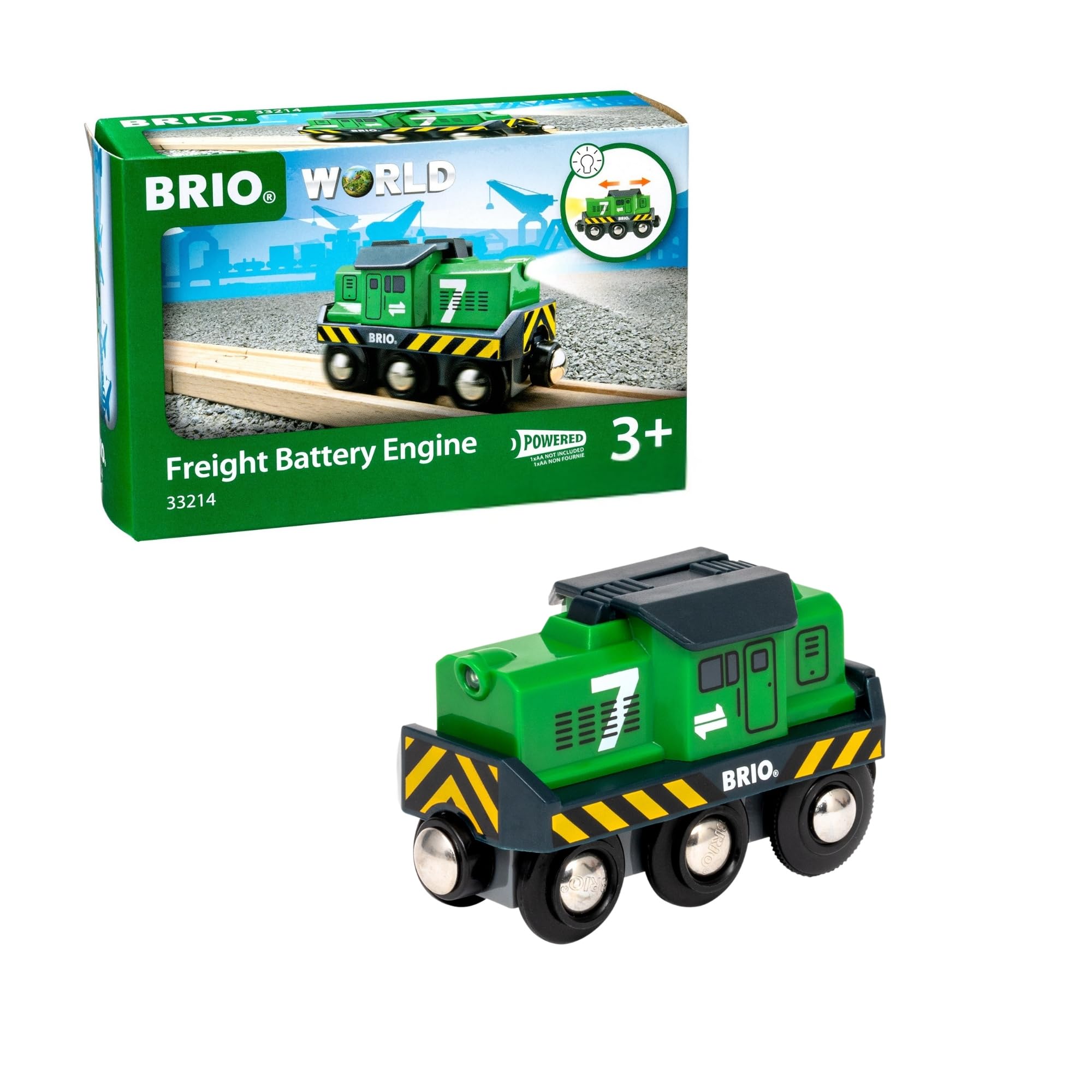 Brio World Batterie-Frachtlok