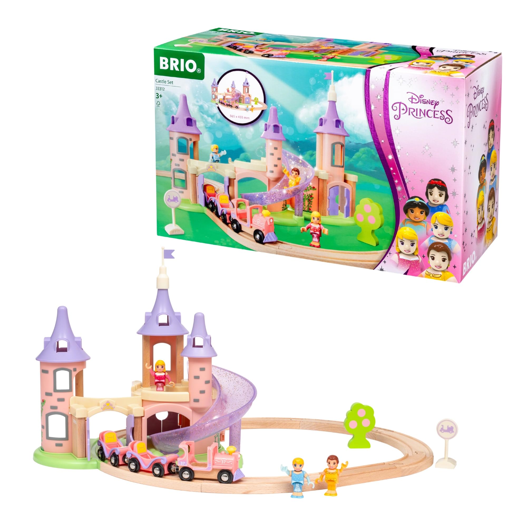 Brio Disney Princess Traumschloss Eisenbahn-Set